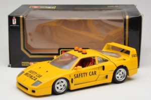 Ferrari F40 Safety Car Gelb Bburago 1:18 3032-Y2 Druckguss — Bild 8 von 8