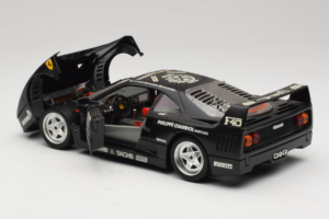Ferrari F40 Seco #99 Lesseps / Charriol / Balandras Schwarz Bburago 1:18 3032-B3 Druckguss — Bild 5 von 8