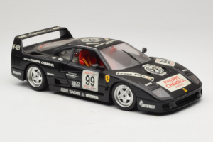 Ferrari F40 Seco #99 Lesseps / Charriol / Balandras Schwarz Bburago 1:18 3032-B3 Druckguss — Bild 6 von 8