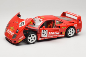 Ferrari F40 #40 T. Ohta / A. Reid Taisan Rot 1987 Bburago 1:18 3022-T1 Druckguss — Bild 2 von 8