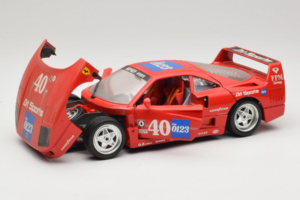 Ferrari F40 #40 the0123 Rot 1987 Bburago 1:18 3332-P5 Druckguss — Bild 2 von 8