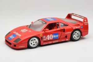Ferrari F40 #40 the0123 Rot 1987 Bburago 1:18 3332-P5 Druckguss