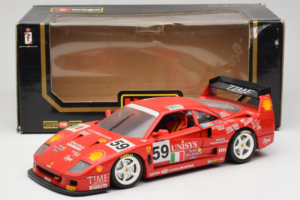 Ferrari F40 LM Unisys #59 Ota / P. Nappi / R. Donovan 24 Hours of Le Mans 1996 Bburago 1:18 3032-U1 Druckguss — Bild 8 von 8