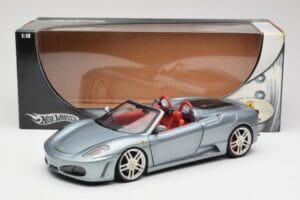 Ferrari F430 Spider Blue Metallic Hot Wheels 1:18 H3074 Druckguss — Bild 8 von 8