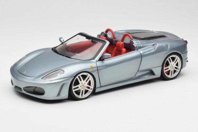 Ferrari F430 Spider Blue Metallic Hot Wheels 1:18 H3074 Druckguss