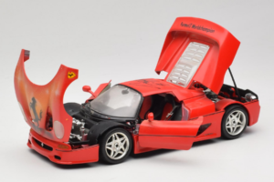 Ferrari F50 Braccio & Gotz M. Schumacher Signatur Edition Bburago 1:18 MS Druckguss — Bild 2 von 8