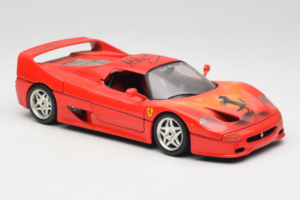 Ferrari F50 Braccio & Gotz M. Schumacher Signatur Edition Bburago 1:18 MS Druckguss — Bild 6 von 8