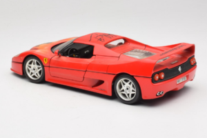Ferrari F50 Braccio & Gotz M. Schumacher Signatur Edition Bburago 1:18 MS Druckguss — Bild 7 von 8