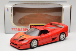 Ferrari F50 Braccio & Gotz M. Schumacher Signatur Edition Bburago 1:18 MS Druckguss — Bild 8 von 8