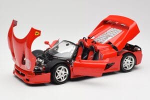 Ferrari F50 Cabriolet Rot Bburago 1:18 3352 Druckguss — Bild 2 von 8
