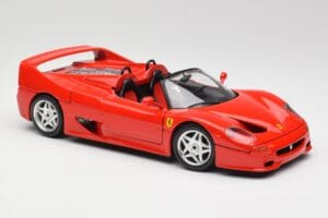 Ferrari F50 Cabriolet Rot Bburago 1:18 3352 Druckguss — Bild 6 von 8