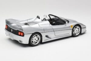 Ferrari F50 Cabriolet Silber Bburago 1:18 3372 Druckguss — Bild 3 von 8