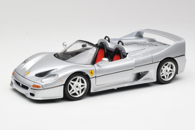 Ferrari F50 Cabriolet Silber Bburago 1:18 3372 Druckguss