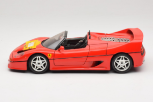 Ferrari F50 Cabriolet 50 Jahre Ferrari 24 Jahre Bburago FMC Rot Bburago 1:18 3352-P1 Druckguss — Bild 4 von 8