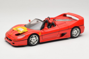 Ferrari F50 Cabriolet 50 Jahre Ferrari 24 Jahre Bburago FMC Rot Bburago 1:18 3352-P1 Druckguss