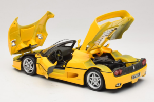 Ferrari F50 Cabriolet Shell Gelb Maisto 1:18 3076-Y2 Druckguss — Bild 5 von 8
