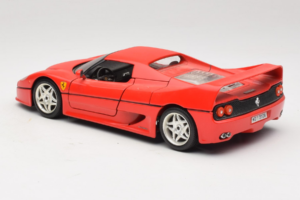 Ferrari F50 Coupe Rot Bburago 1:18 3382 Druckguss — Bild 7 von 8
