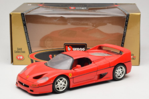 Ferrari F50 Coupe Rot Bburago 1:18 3382 Druckguss — Bild 8 von 8
