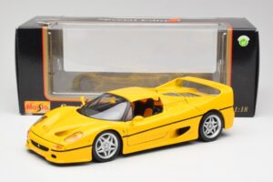 Ferrari F50 Giallo Modena Maisto 1:18 F50001 Druckguss — Bild 8 von 8