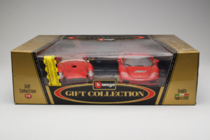 Ferrari Gift Set 250 Testa Rossa & 360 Modena Challenge Rot Bburago 1:18 GC001 Druckguss — Bild 2 von 2