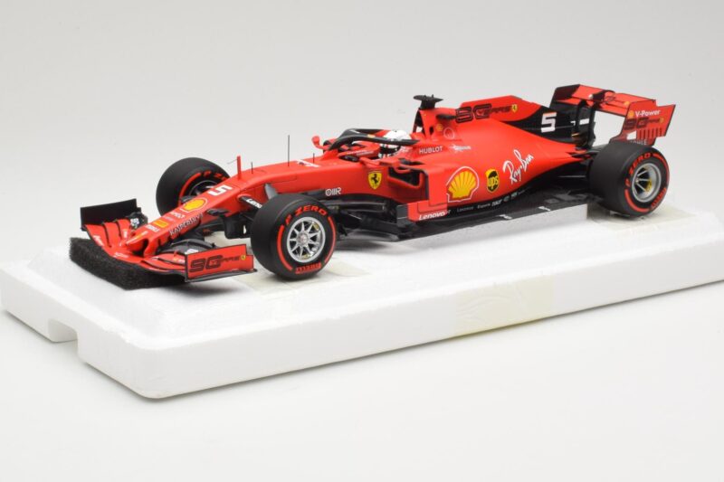 Ferrari SF90 #5 S. Vettel Italian GP Monza 2019 BBR 1:18 BBR191835 Resin