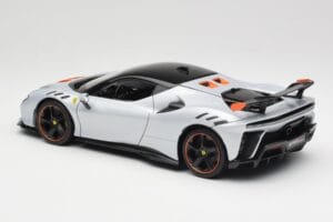 Ferrari SF90 XX Stradale Arctic White Bburago 1:18 18-16020W Druckguss — Bild 7 von 8