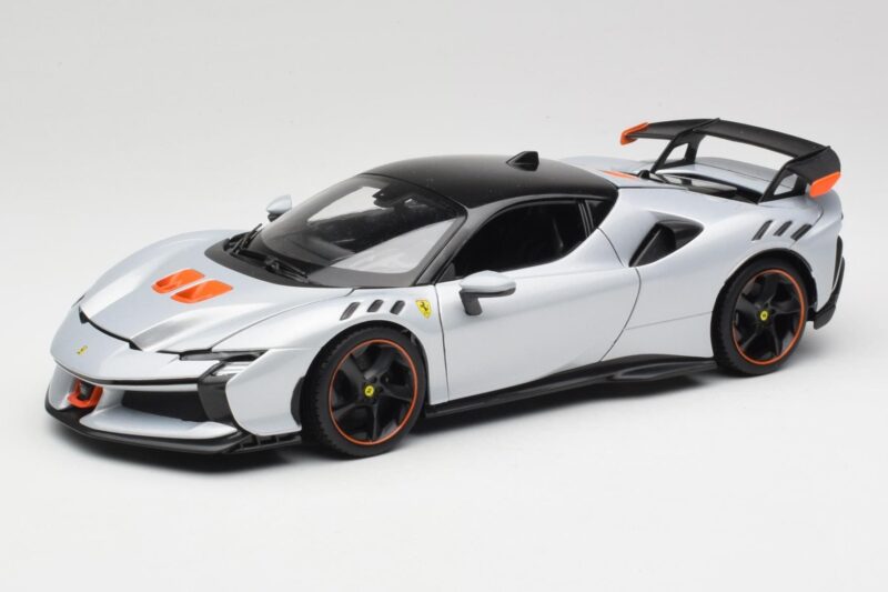 Ferrari SF90 XX Stradale Arctic White Bburago 1:18 18-16020W Druckguss