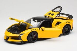 Ferrari SF90 XX Stradale Giallo Modena Bburago 1:18 18-16020Y Druckguss — Bild 2 von 8
