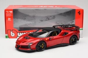 Ferrari SF90 XX Stradale Magma Red Bburago 1:18 18-16020R Druckguss — Bild 8 von 8