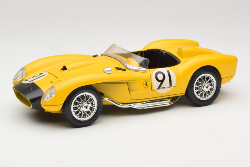 Ferrari 250 Testa Rossa #91 Gelb Limitierte Auflage Bburago 1:18 3007-Y1 Druckguss