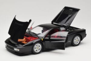Ferrari Testarossa Schwarz Kyosho 1:18 08425BK Druckguss — Bild 2 von 8