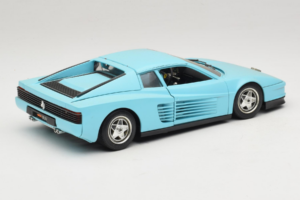 Ferrari Testarossa Borsenmodell 1997 Limitierte Auflage Blau Bburago 1:18 B002 Druckguss — Bild 3 von 8