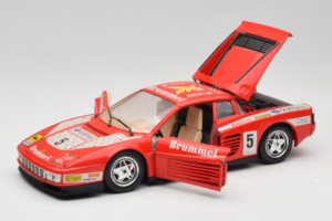 Ferrari Testarossa Brummel #5 Rot 1984 Bburago 1:18 3004-P1 Druckguss — Bild 2 von 8