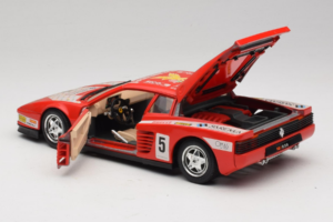 Ferrari Testarossa Brummel #5 Rot 1984 Bburago 1:18 3004-P1 Druckguss — Bild 5 von 8
