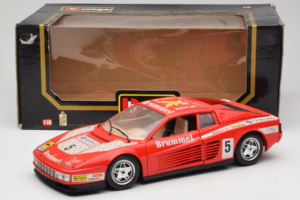 Ferrari Testarossa Brummel #5 Rot 1984 Bburago 1:18 3004-P1 Druckguss — Bild 8 von 8