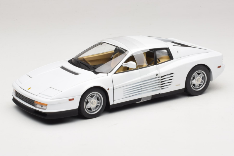 Ferrari Testarossa Weiß Miami Vice Hot Wheels 1:18 P9904 Druckguss