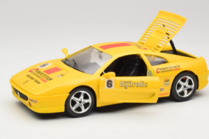 Ferrari F355 Berlinetta Racing Gelb Solido 1:18 9009-Y1 Druckguss — Bild 2 von 8