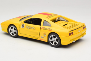 Ferrari F355 Berlinetta Racing Gelb Solido 1:18 9009-Y1 Druckguss — Bild 7 von 8