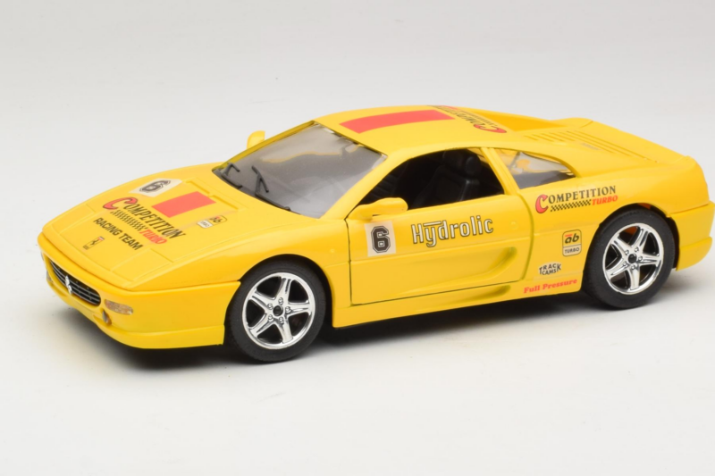 Ferrari F355 Berlinetta Racing Gelb Solido 1:18 9009-Y1 Druckguss