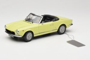 Fiat 124 Spider BS1 Gelb Sun Star 1:18 4921 Druckguss