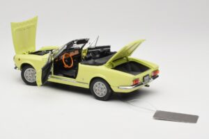 Fiat 124 Spider BS1 Gelb Sun Star 1:18 4921 Druckguss — Bild 5 von 8