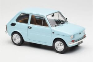 Fiat 126 Hellblau MCG 1:18 MCG18415 Druckguss — Bild 4 von 6