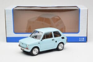 Fiat 126 Hellblau MCG 1:18 MCG18415 Druckguss — Bild 6 von 6