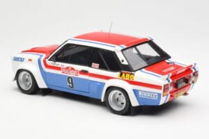 Fiat 131 Abarth Fiat France #9 J-C. Andruet / C. Delferrier Winner Rally Sanremo 1977 Kyosho 1:18 08375A Druckguss — Bild 7 von 8