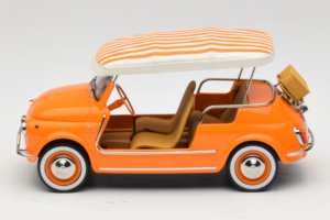 Fiat 500 Jolly Orange Norev 1:18 187791 Druckguss — Bild 3 von 6