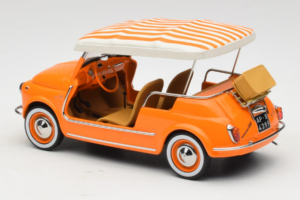 Fiat 500 Jolly Orange Norev 1:18 187791 Druckguss — Bild 5 von 6