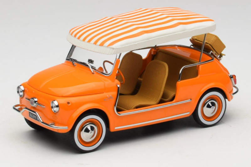 Fiat 500 Jolly Orange Norev 1:18 187791 Druckguss