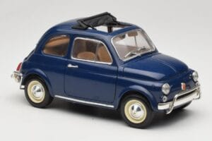 Fiat 500 L Blau Bburago 1:18 3327 Druckguss — Bild 6 von 8