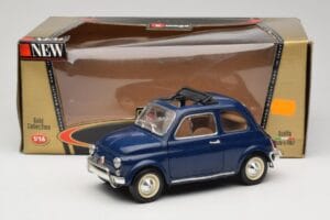 Fiat 500 L Blau Bburago 1:18 3327 Druckguss — Bild 8 von 8
