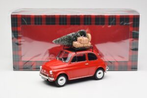 Fiat 500 L Rot Christmas Norev 1:18 187779 Druckguss — Bild 6 von 6